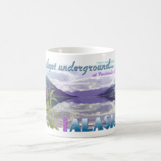 Jag sovade tunnelbanan kaffemugg