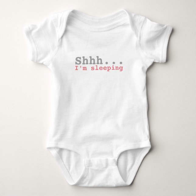 Jag sover | Lustigt T Shirt (Framsida)