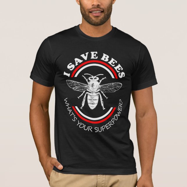 Jag Spara bin vad är din supermakt? T Shirt (Framsida)