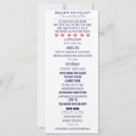 Jag spårar bröllopsbilder Edition Inbjudningar