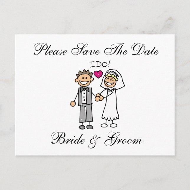 Jag Sparar datumet vykort för foto (Framsida)