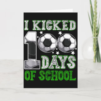Jag sparkade 100 dagar av skolans fotbollsdryck ro kort