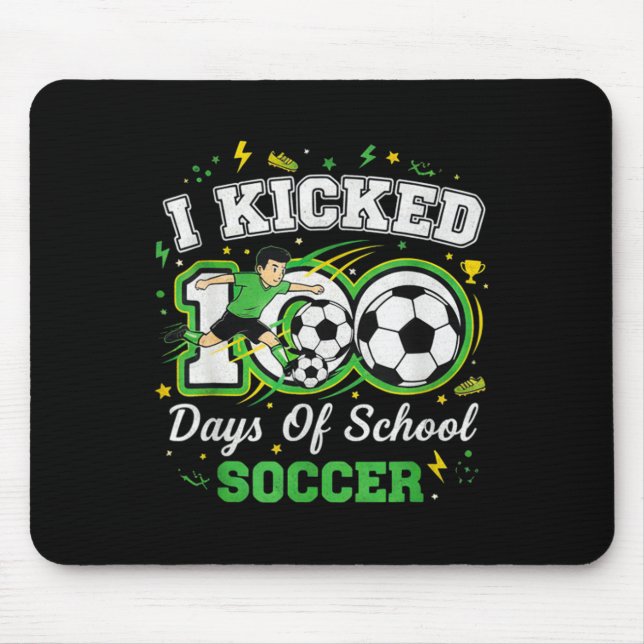 Jag sparkade 100 dagars skolfotboll 100:e dagens s musmatta (Framsidan)