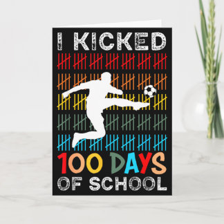 Jag sparkade 100 skoldagar fotboll 100:e dagen spo kort
