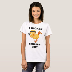 Jag sparkade cancerändan t shirt