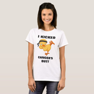 Jag sparkade cancerändan t shirt