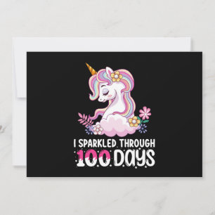 Jag sparkade genom 100 dagar med skolenhörning inbjudningar