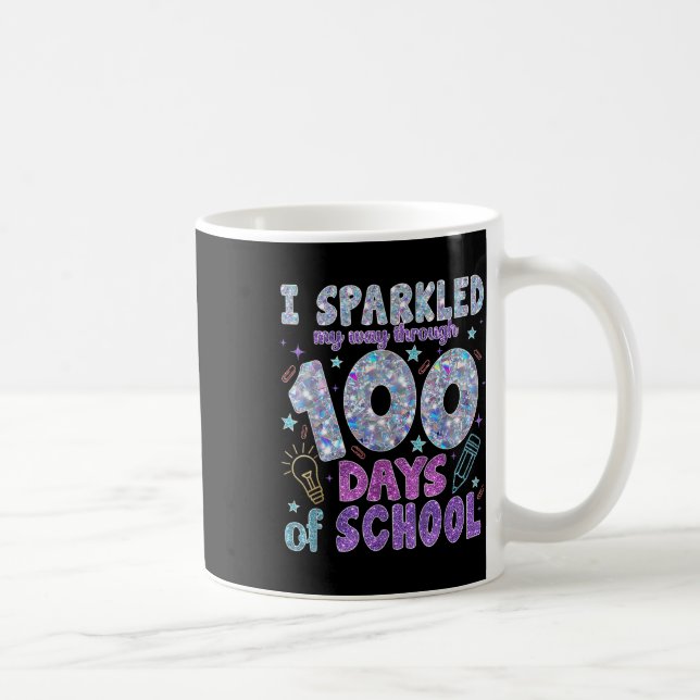 Jag sparkade mig igenom 100 dagar i skolan 100 kaffemugg (Höger)