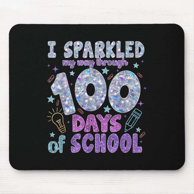 Jag sparkade mig igenom 100 dagar i skolan 100 musmatta (Framsidan)