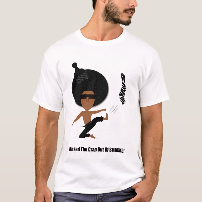 JAG SPARKADE SKITEN UT UR ATT RÖKA TEE (Framsida)