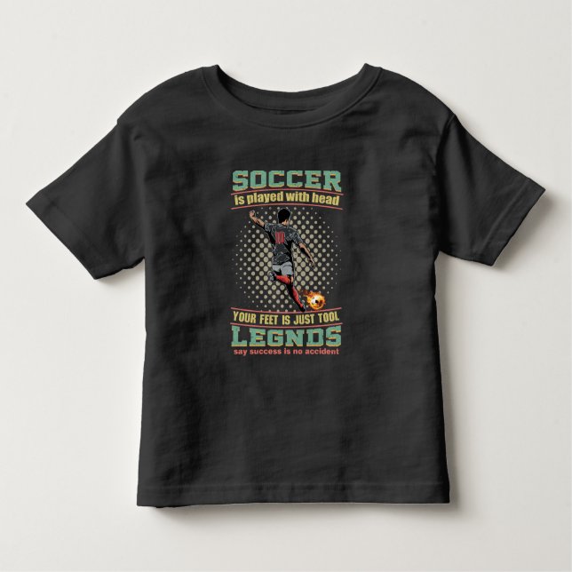 Jag spelade fotboll med min Småbarn T-shirt (Framsida)