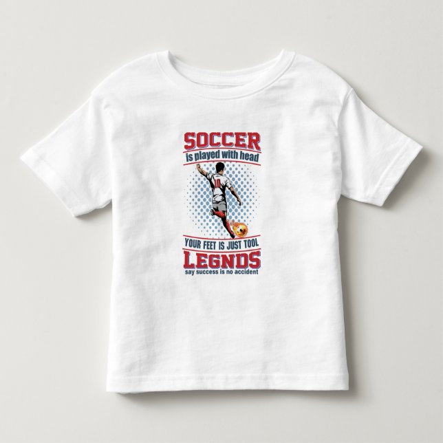 Jag spelade fotboll med mitt huvud t shirt (Framsida)