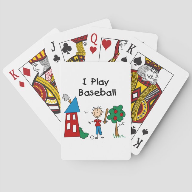 Jag spelar baseboll casinokort (Baksidan)