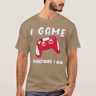 Jag spelar därför att jag är Spelande Spelare Pojk T Shirt