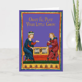 Jag spelar ditt spel helgkort