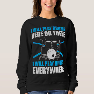 Jag spelar Drummer här annars spelar jag Drums var T Shirt