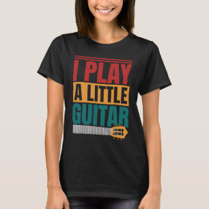 Jag spelar en liten Guitar Ukulele Player Music Gr T Shirt