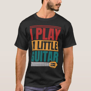 Jag spelar en liten Guitar Ukulele Player Music Gr T Shirt
