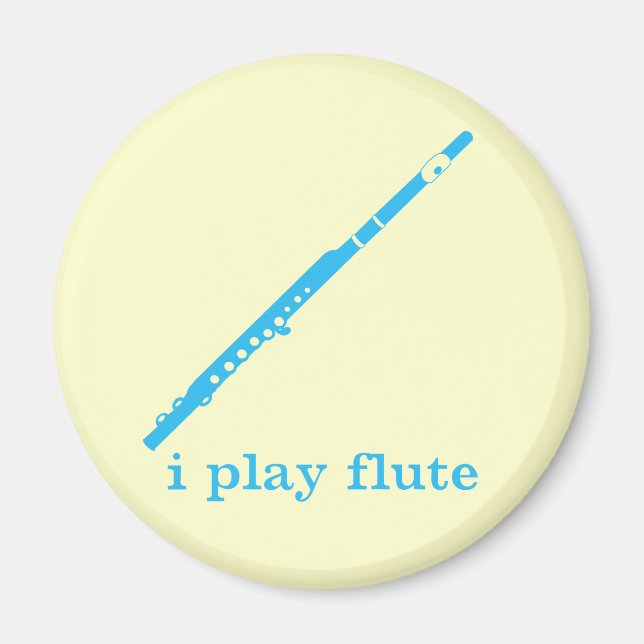 Jag spelar Flute Magnet (Framsidan)