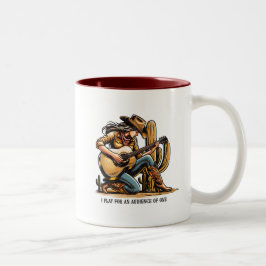 Jag spelar för en publik i One mugg