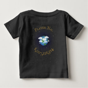 "Jag spelar för teamjorden" på mänsklighetens Anpa T Shirt