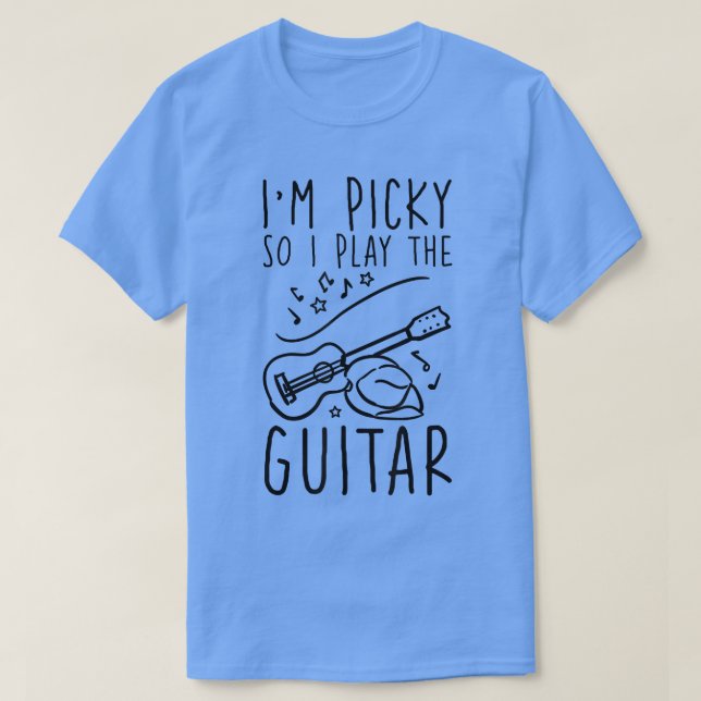 Jag spelar gitarren 1820. t shirt (Design framsida)