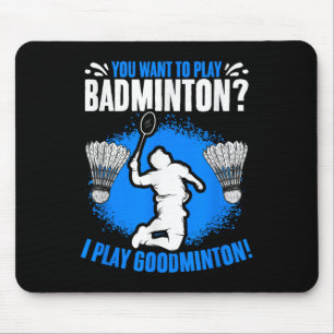 Jag spelar Goodminton racket shuttle hobby badmint Musmatta