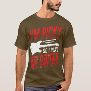 Jag spelar Guitar-designen för en Guitari. T Shirt