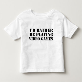 Jag spelar hellre videospel t-shirt
