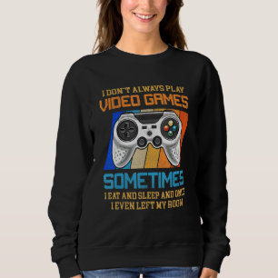 Jag spelar inte alltid videospel för spelpojkar t shirt
