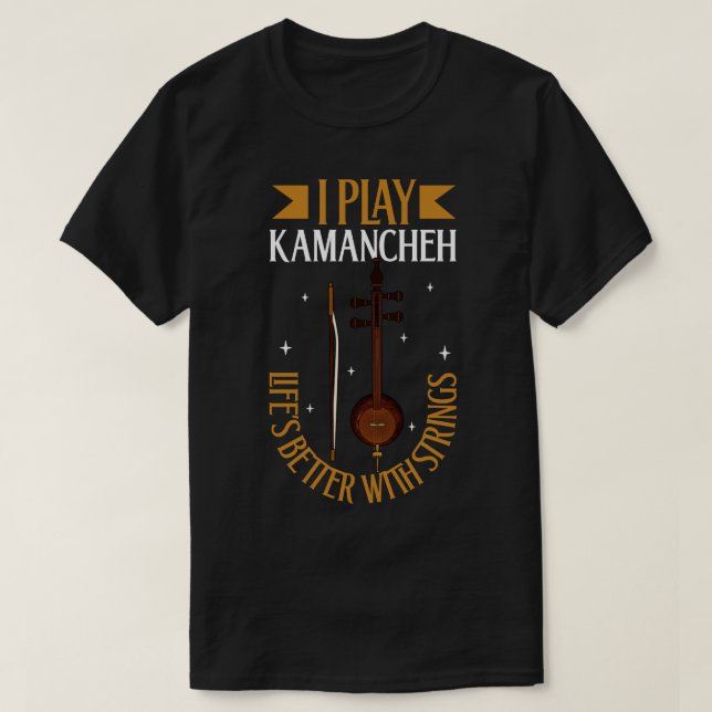 Jag spelar Kamancheh T Shirt (Design framsida)