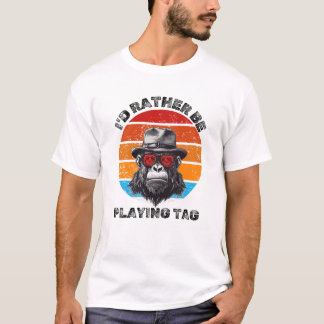 Jag spelar Märkre med en Gorilla Märkre Shirt T Shirt