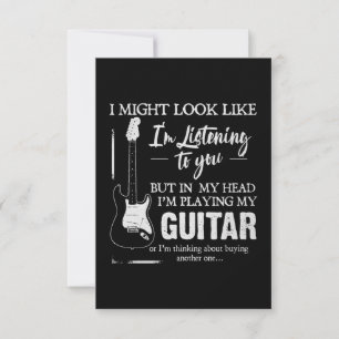 Jag spelar min gitar kort