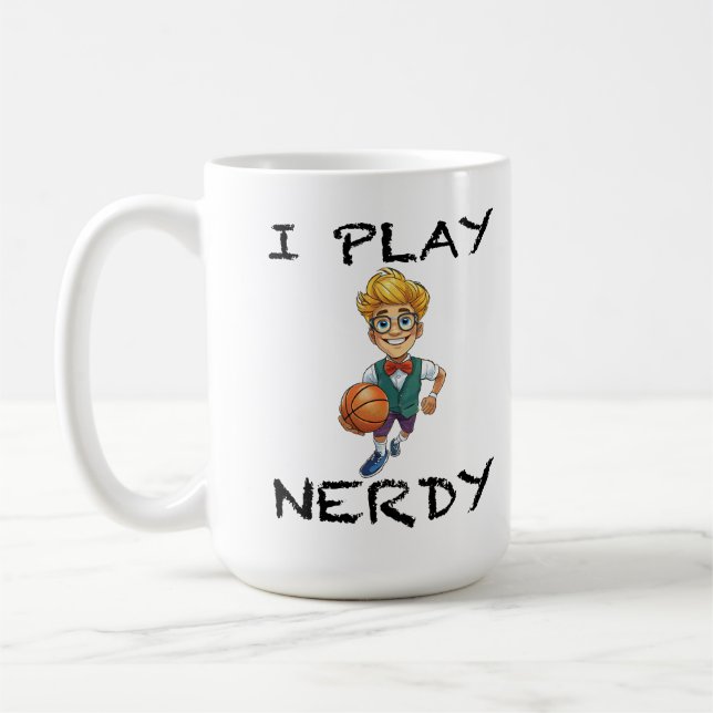 Jag spelar Nerdy Kaffemugg (Vänster)