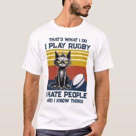 Jag spelar Rugby T-Shirt