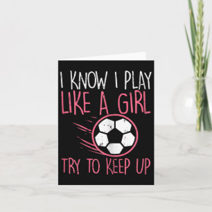 Jag spelar som flickfotbollsspelarens flickspelare kort