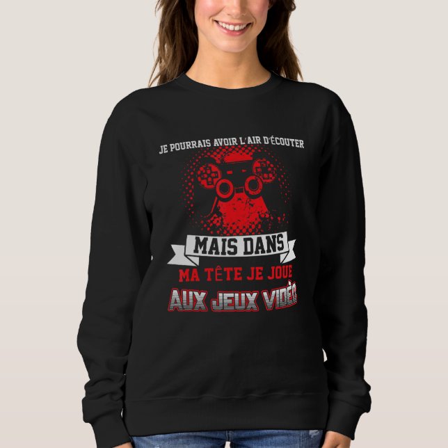 Jag spelar spel för spel t shirt (Framsida)