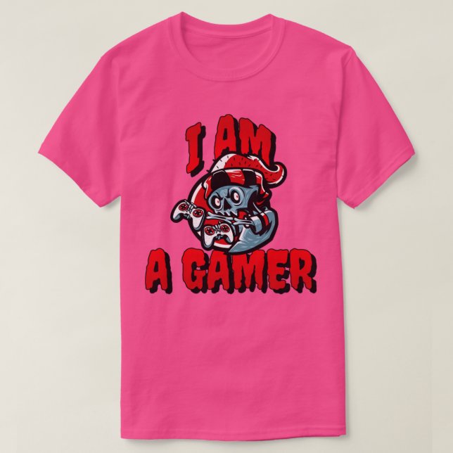 Jag spelar spel t shirt (Design framsida)