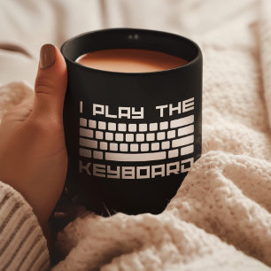 Jag spelar Tangentbord - Datorprogrammering - Koda Kaffemugg