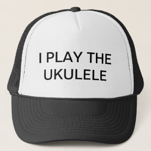 Jag spelar Ukulele Hat Keps