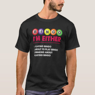 Jag spelar upp Bingo Player-spel T Shirt