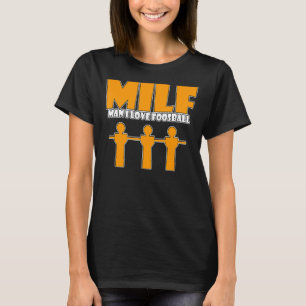Jag spelar vid Foosball Bord Real Manar Dont Spin T Shirt