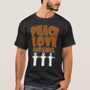 Jag spelar vid Foosball Bord Real Manar Dont Spin T Shirt