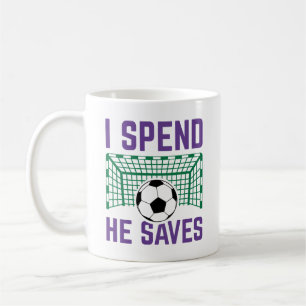 Jag spenderar hans sparkar kaffemugg