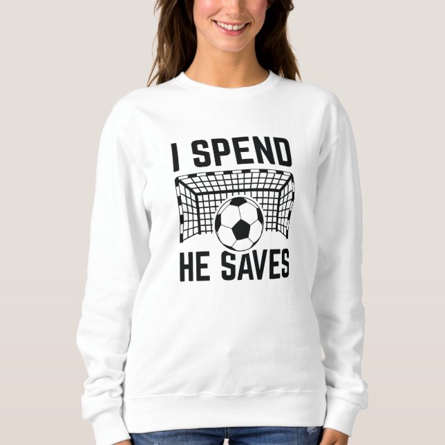Jag spenderar hans sparkar t shirt (Framsida)