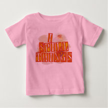Jag Spill Sak rosa baby T-shirt