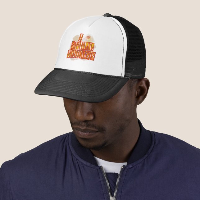 Jag Spill Sak trucker humor hatt Keps (In Situ)