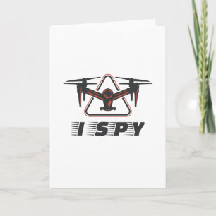 Jag spionerar för drakoniloter och Drone Älskare Kort