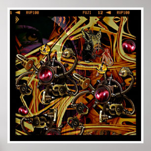 Jag spionerar med min lilla Öga Poster