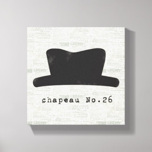 Jag spionerar på en förklädnad #2 Original Art Wal Canvastryck (Framsida)